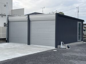 ガレージ新設工事