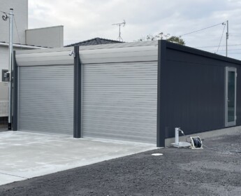 ガレージ新設工事